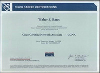 CCNA证书                    